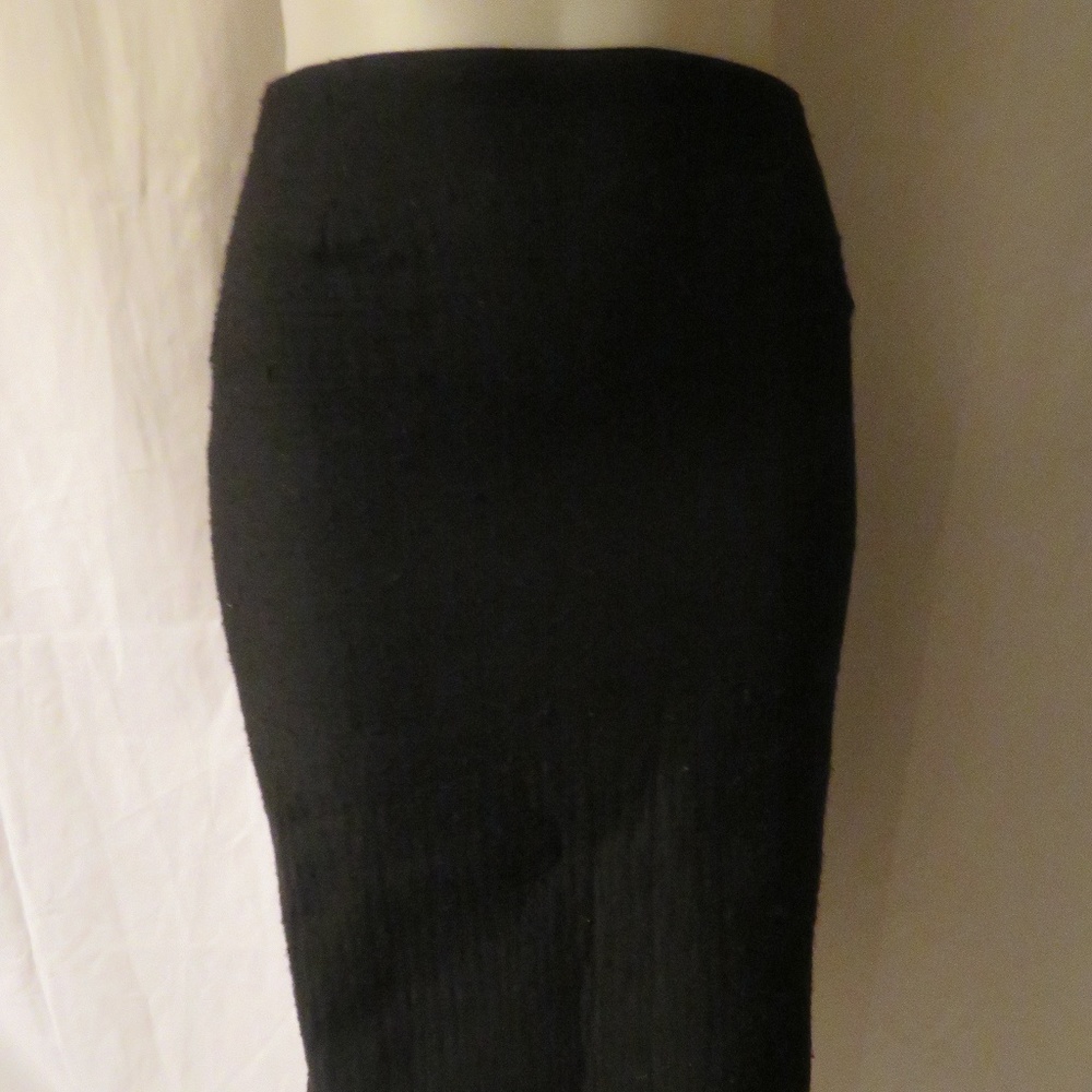 DONNA KARAN BLACK HIGH WAIST PENCIL SKIRT SIZE 4